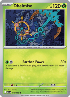 Dhelmise #18 Mega Evolution