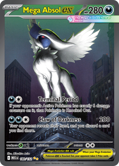 Mega Absol ex #180 Mega Evolution