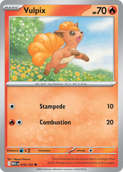 Vulpix #19 Mega Evolution