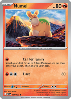 Numel #21 Mega Evolution