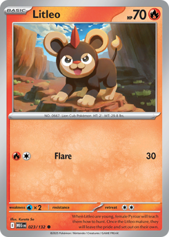 Litleo #23 Mega Evolution