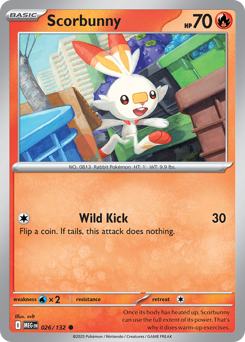 Scorbunny #26 Mega Evolution