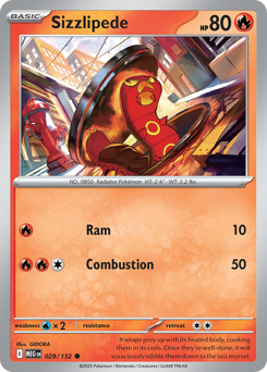 Sizzlipede #29 Mega Evolution