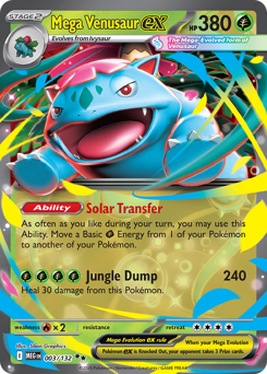 Mega Venusaur ex #3 Mega Evolution