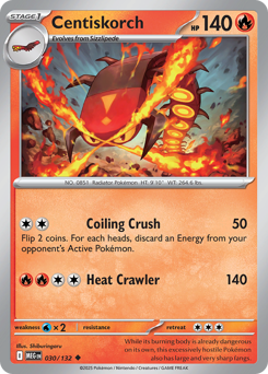 Centiskorch #30 Mega Evolution