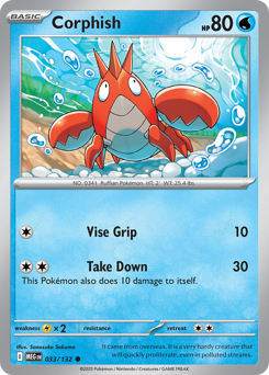Corphish #33 Mega Evolution