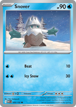 Snover #35 Mega Evolution