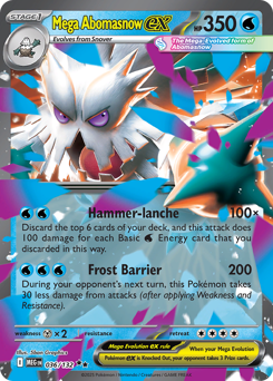 Mega Abomasnow ex #36 Mega Evolution