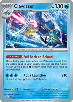 Clawitzer #38 Mega Evolution