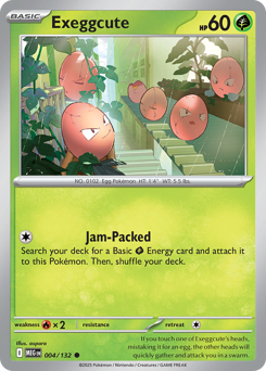 Exeggcute #4 Mega Evolution