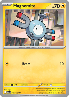 Magnemite #45 Mega Evolution