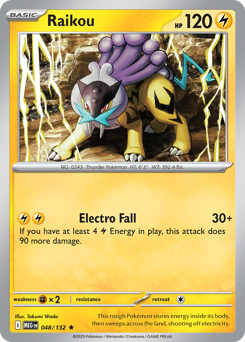 Raikou #48 Mega Evolution
