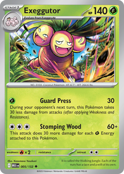 Exeggutor #5 Mega Evolution