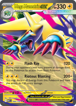 Mega Manectric ex #50 Mega Evolution