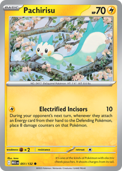 Pachirisu #51 Mega Evolution