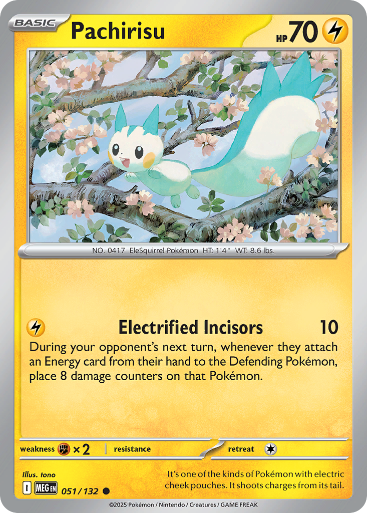 Pachirisu #51 Mega Evolution
