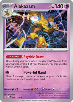 Alakazam #56 Mega Evolution