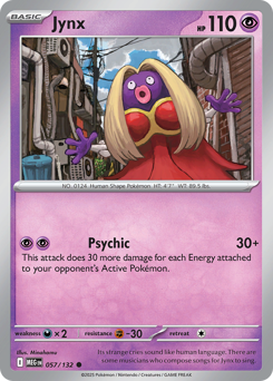 Jynx #57 Mega Evolution