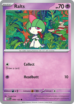 Ralts #58 Mega Evolution