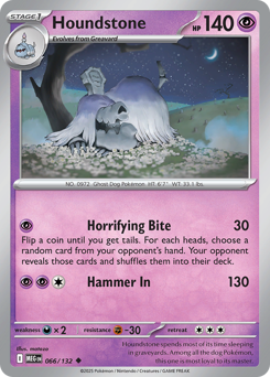 Houndstone #66 Mega Evolution