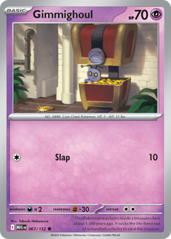 Gimmighoul #67 Mega Evolution