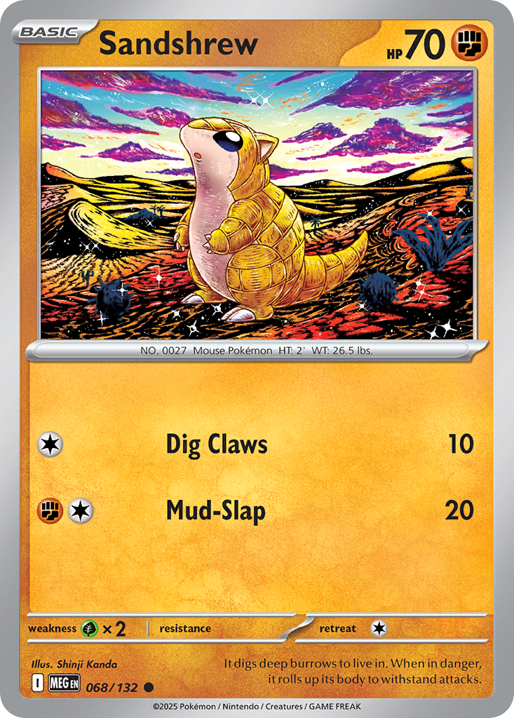 Sandshrew #68 Mega Evolution