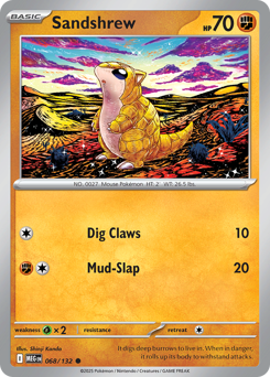 Sandshrew #68 Mega Evolution