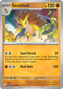 Sandslash #69 Mega Evolution