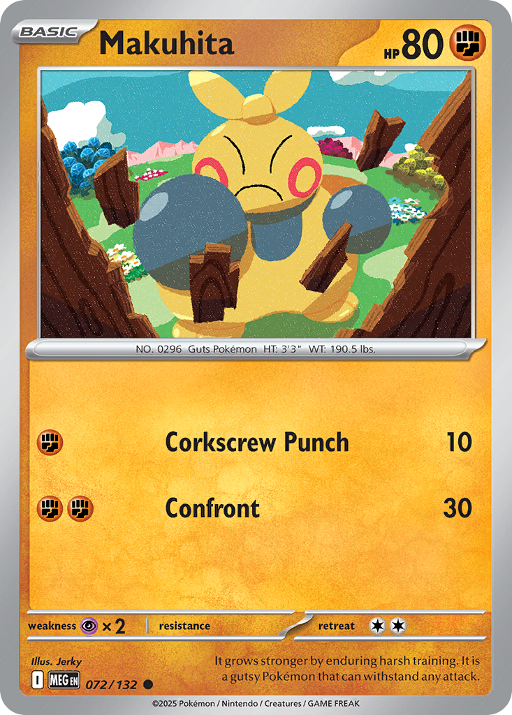 Makuhita #72 Mega Evolution