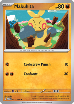 Makuhita #72 Mega Evolution