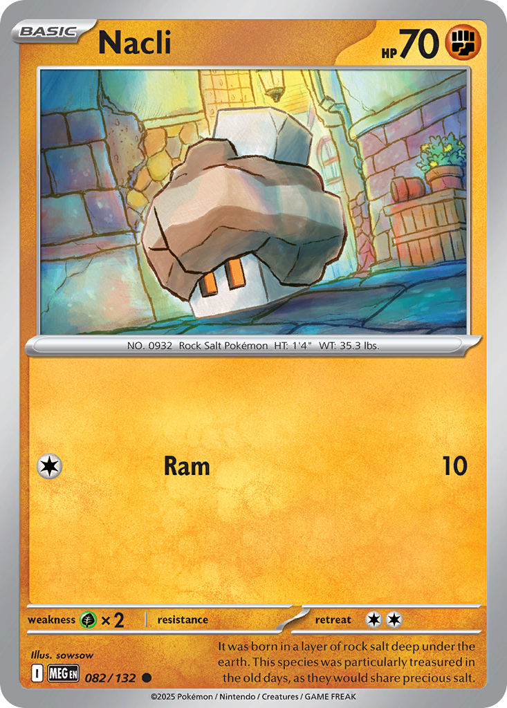 Nacli #82 Mega Evolution