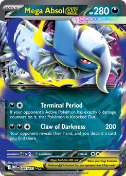 Mega Absol ex #86 Mega Evolution