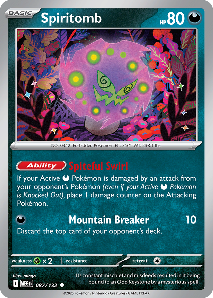 Spiritomb #87 Mega Evolution