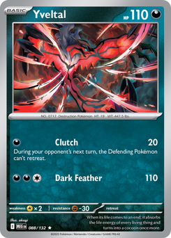 Yveltal #88 Mega Evolution