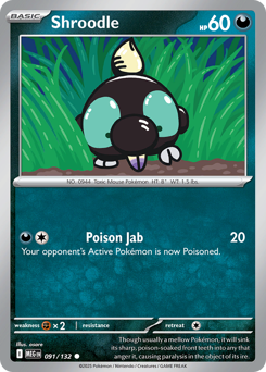 Shroodle #91 Mega Evolution