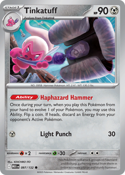 Tinkatuff #97 Mega Evolution