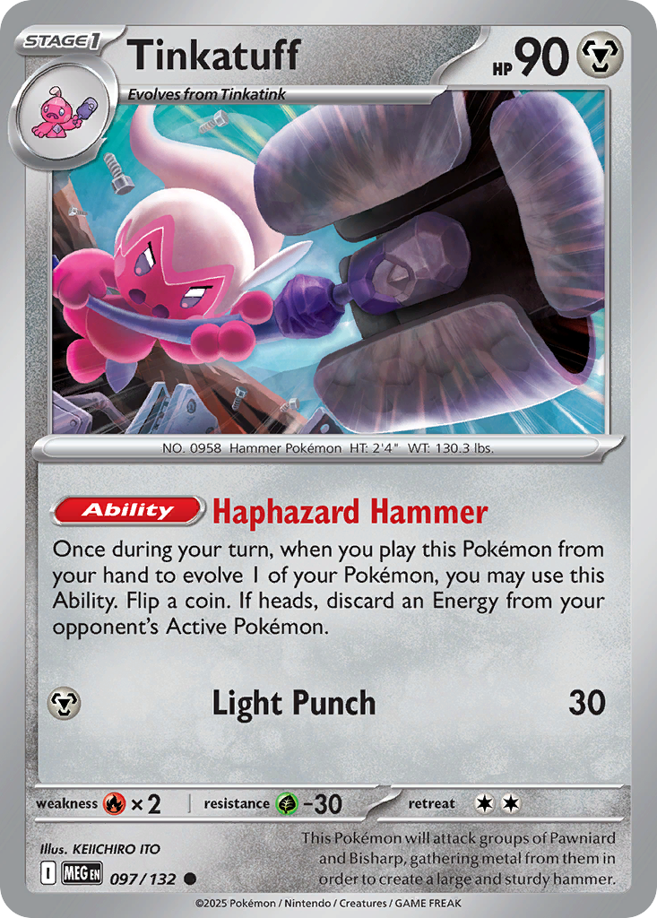 Tinkatuff #97 Mega Evolution