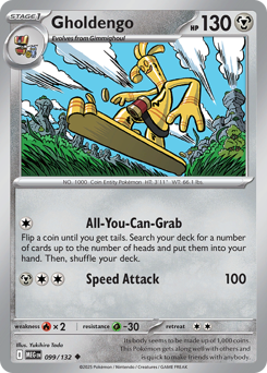 Gholdengo #99 Mega Evolution