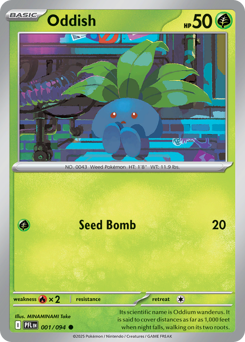 Oddish #1 Phantasmal Flames