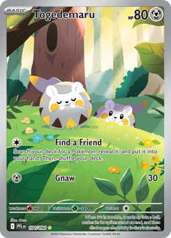 Togedemaru #104 Phantasmal Flames