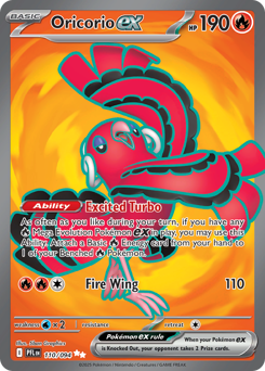 Oricorio ex #110 Phantasmal Flames