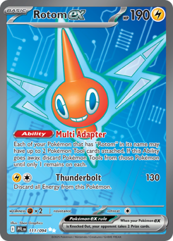 Rotom ex #111 Phantasmal Flames