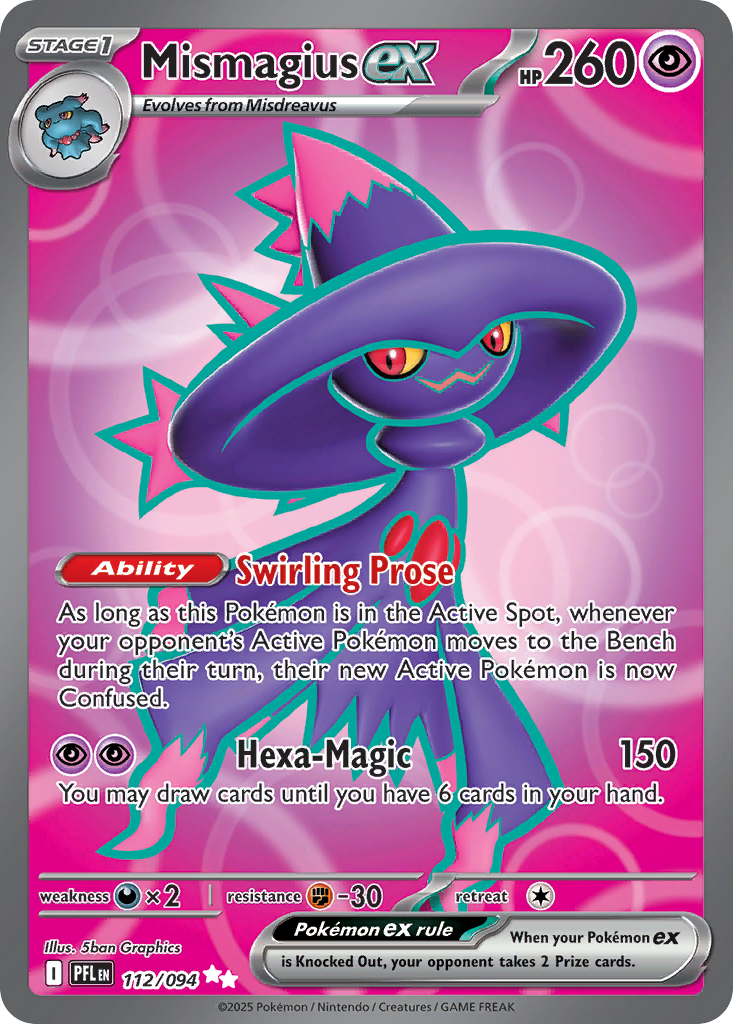 Mismagius ex #112 Phantasmal Flames