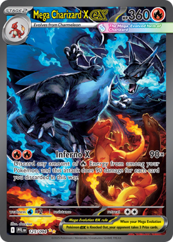 Mega Charizard X ex #125 Phantasmal Flames