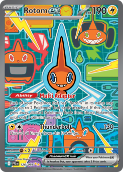 Rotom ex #126 Phantasmal Flames