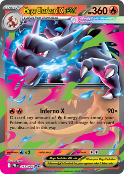 Mega Charizard X ex #13 Phantasmal Flames