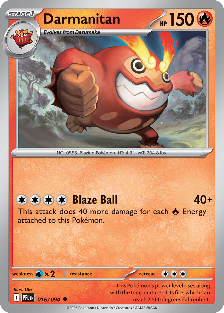 Darmanitan #16 Phantasmal Flames