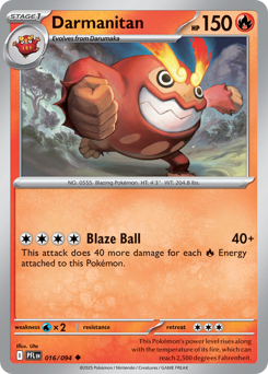 Darmanitan #16 Phantasmal Flames