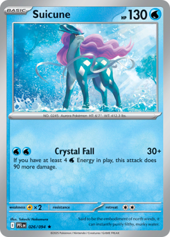 Suicune #26 Phantasmal Flames