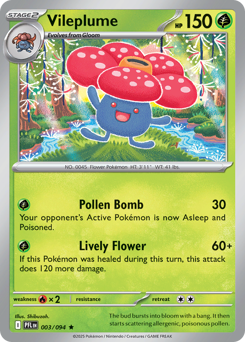 Vileplume #3 Phantasmal Flames